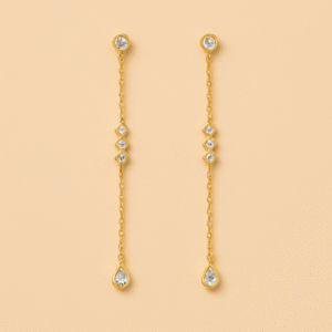 Teardrop earrings